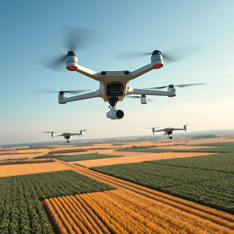 Drones Agrícolas: A Evolução Através das Atualizações