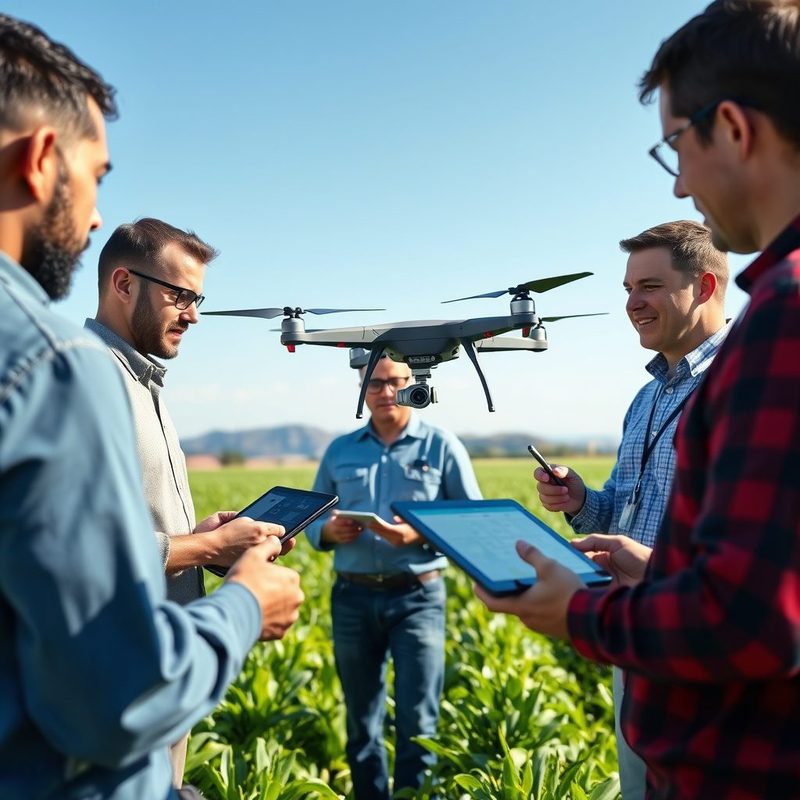 Treinamento Personalizado para Sua Equipe de Drones Agrícolas