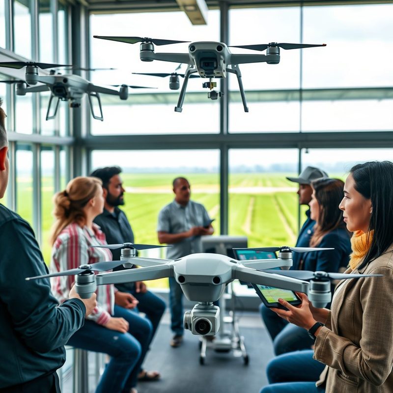 Desvendando o Treinamento em Drones Agrícolas: Certificação e Qualificação