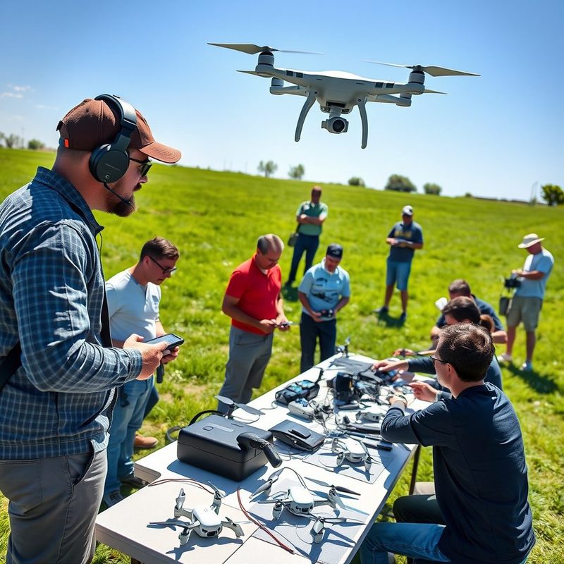 Treinamento em Drones: Da Teoria à Prática no Campo