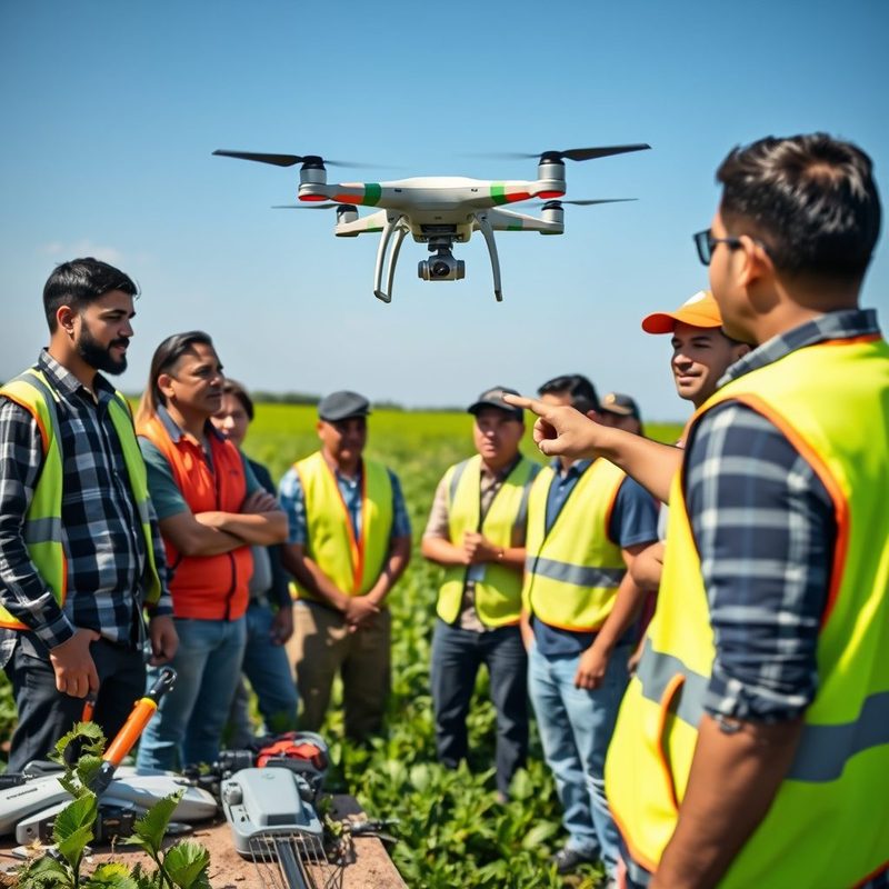 Treinamento e Consultoria: Seu Caminho para o Domínio dos Drones Agrícolas