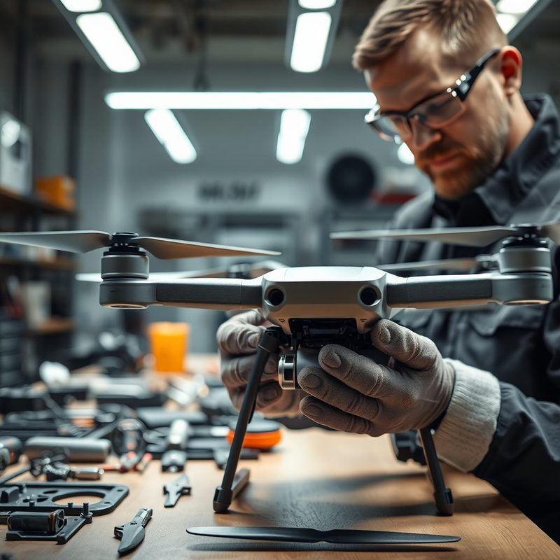 Como a Inspeção Regular Aumenta a Vida Útil do Seu Drone